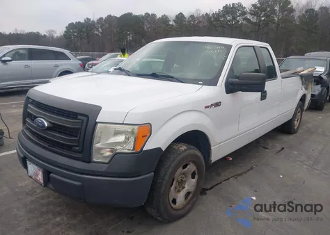 2014 Ford F-150 Xl из США, поврежденный, VIN 1FTFX1CF5EKF33520